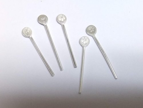 Judy Larson's Balled and Paddled Head Pins - , Findings & Components, Toggles & Clasps, Earwire & Headpin, Dapping, Dapping Jewelry, Butane Torch, Soldering, Solder, balled and paddle headpins